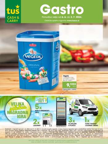 Tuš Cash & Carry katalog - 6.6.2024 - 3.7.2024.