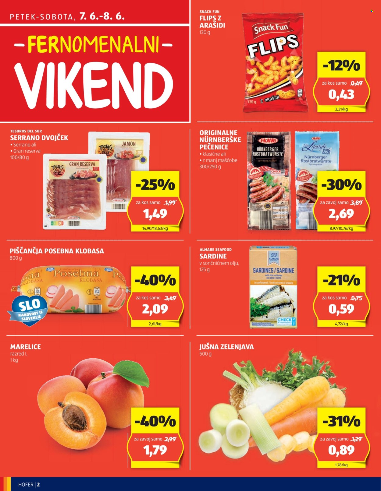 Hofer katalog - 6.6.2024 - 15.6.2024. Stran 2