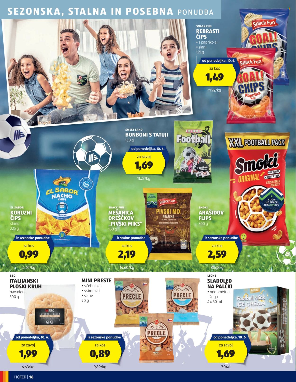 Hofer katalog - 6.6.2024 - 15.6.2024. Stran 16