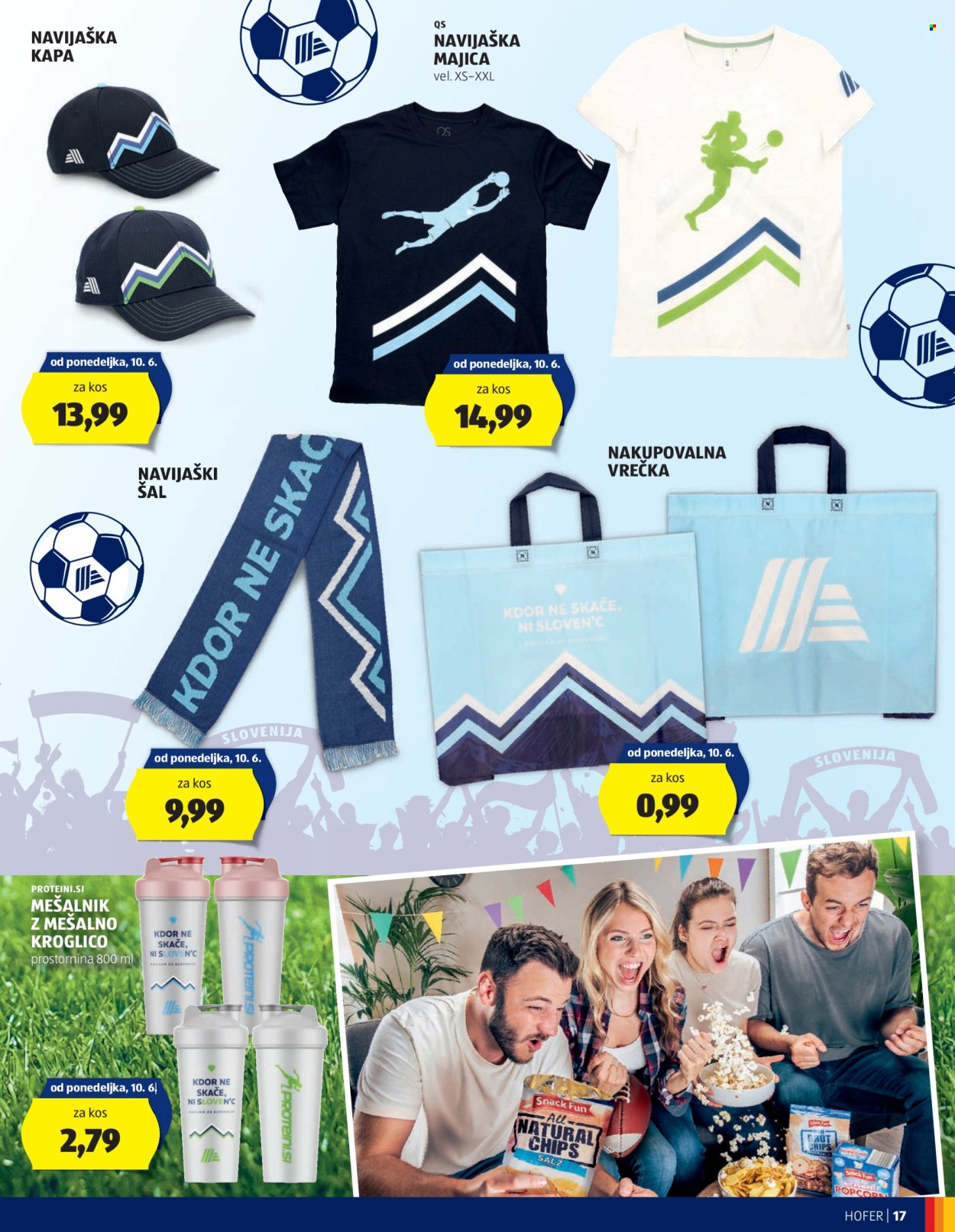 Hofer katalog - 6.6.2024 - 15.6.2024. Stran 17