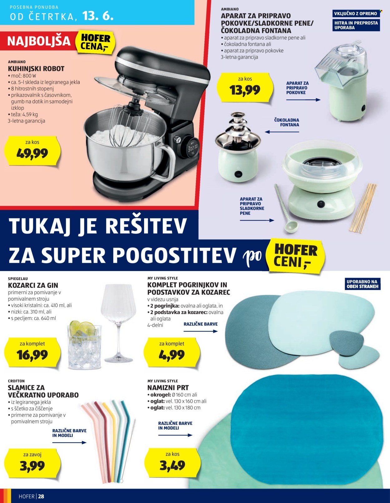 Hofer katalog - 6.6.2024 - 15.6.2024. Stran 28