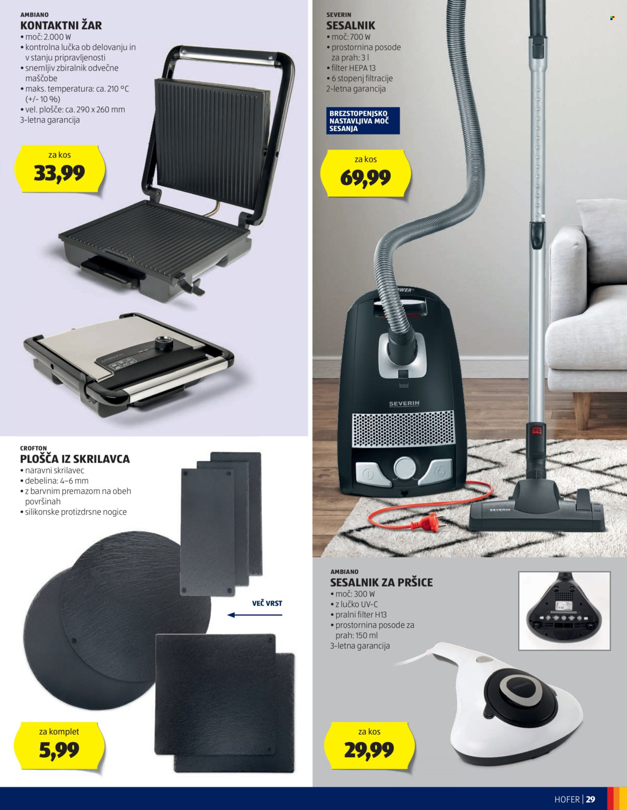 Hofer katalog - 6.6.2024 - 15.6.2024. Stran 29