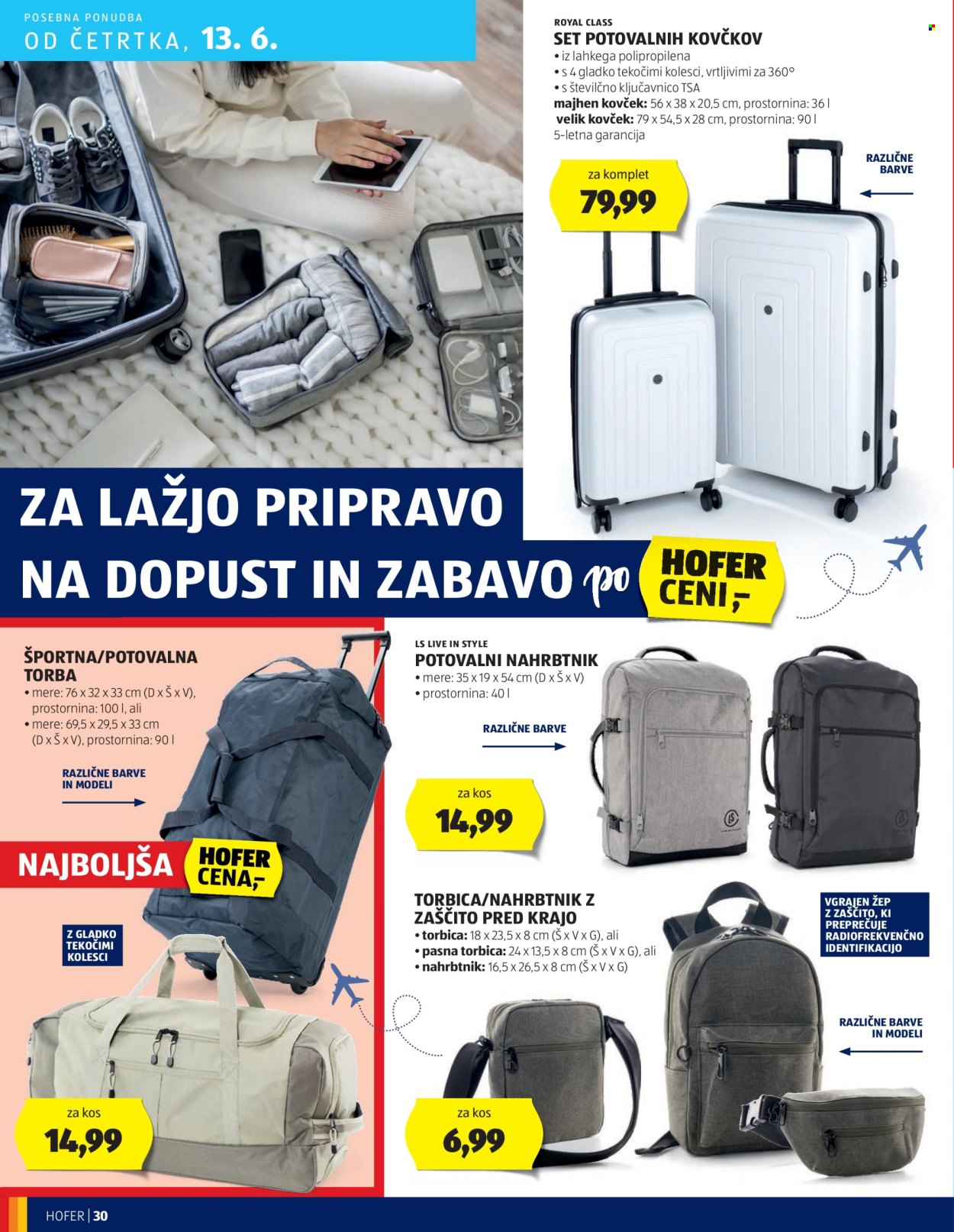 Hofer katalog - 6.6.2024 - 15.6.2024. Stran 30