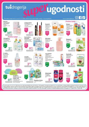 Tuš Drogeria katalog - 5.6.2024 - 15.6.2024.