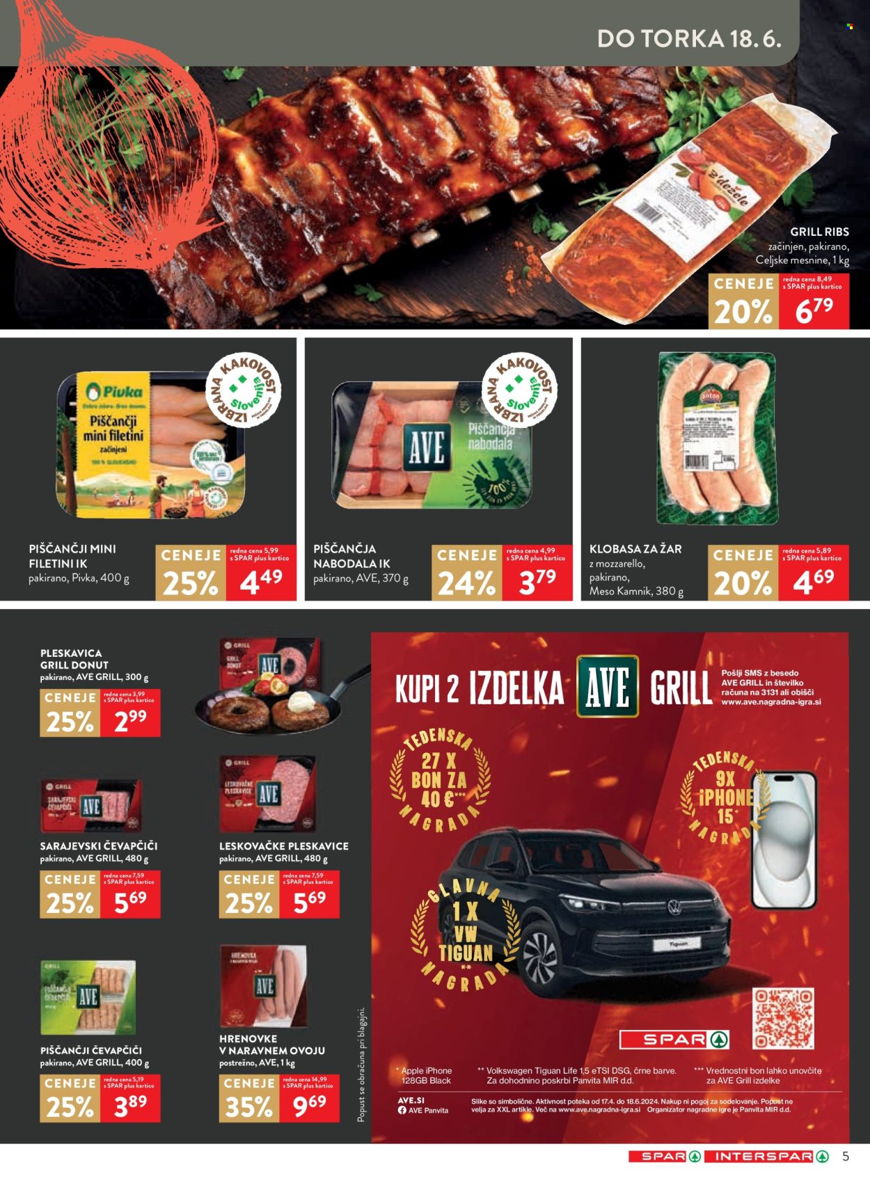 SPAR katalog - 12.6.2024 - 25.6.2024. Stran 5