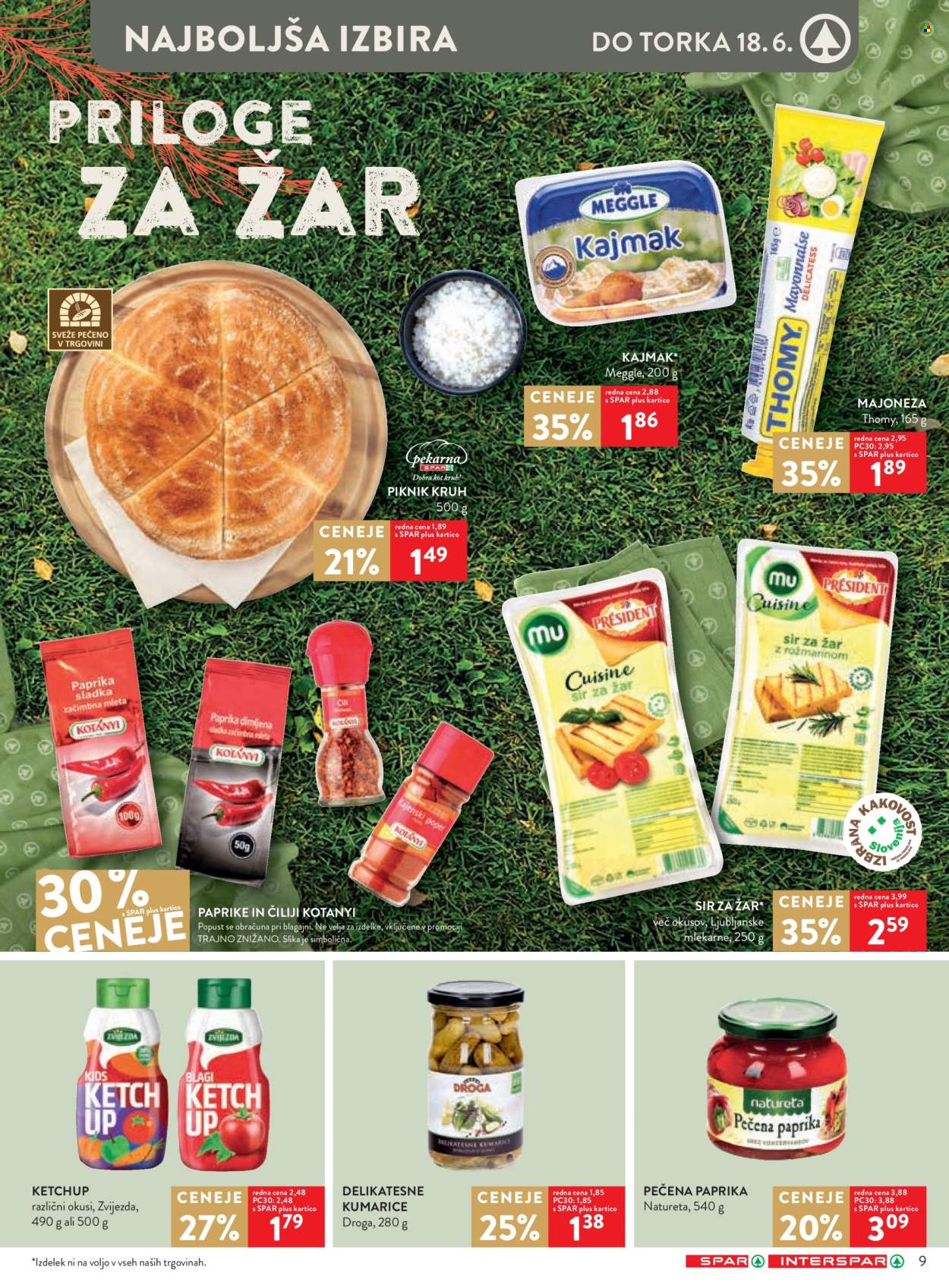 SPAR katalog - 12.6.2024 - 25.6.2024. Stran 9