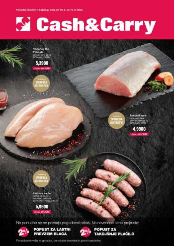 Mercator Cash & Carry katalog - 10.6.2024 - 15.6.2024.
