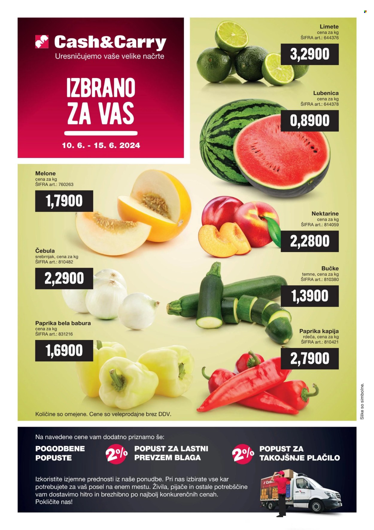 Mercator Cash & Carry katalog - 10.6.2024 - 15.6.2024. Stran 1
