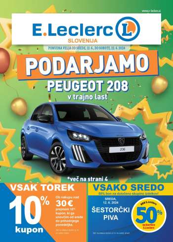 E.Leclerc katalog - 12.6.2024 - 22.6.2024.