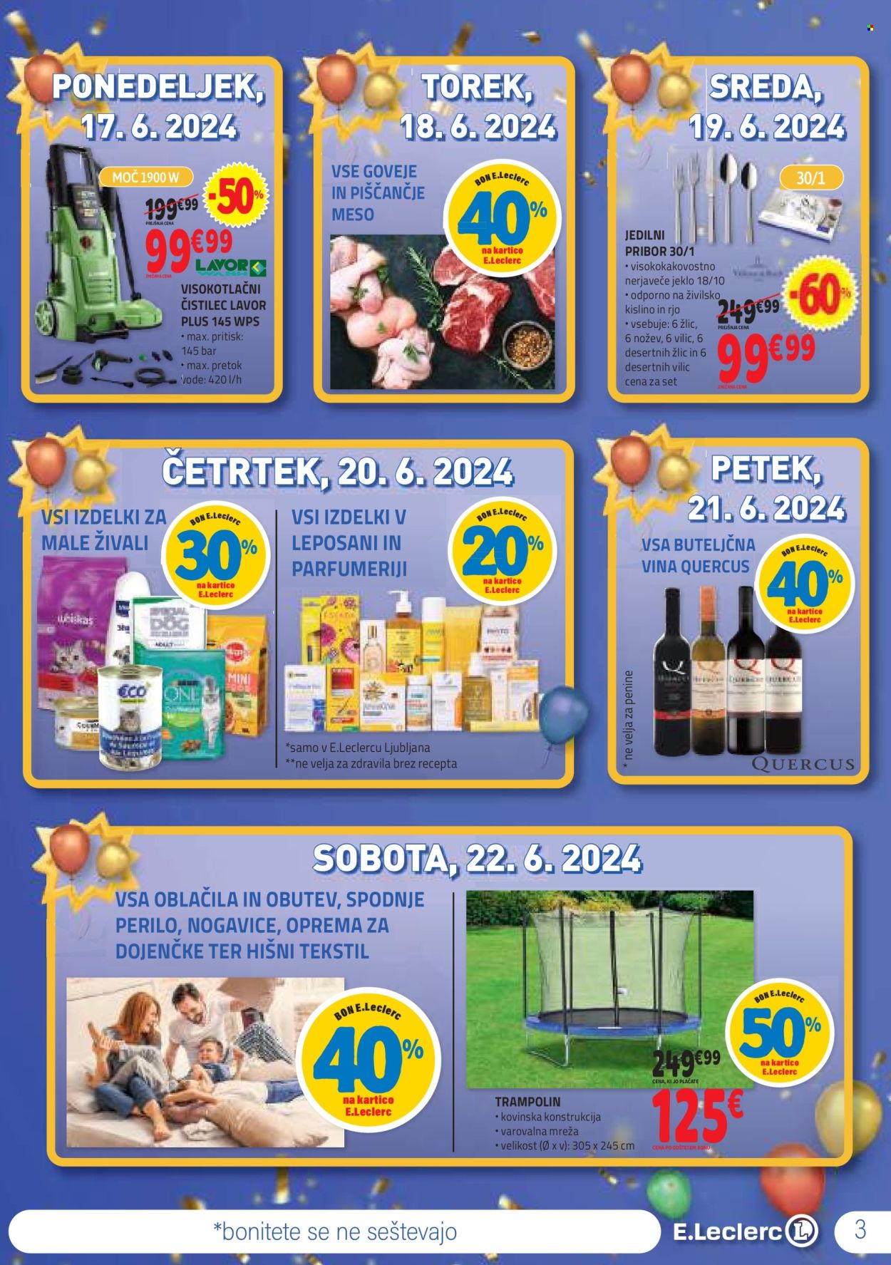 E.Leclerc katalog - 12.6.2024 - 22.6.2024. Stran 3