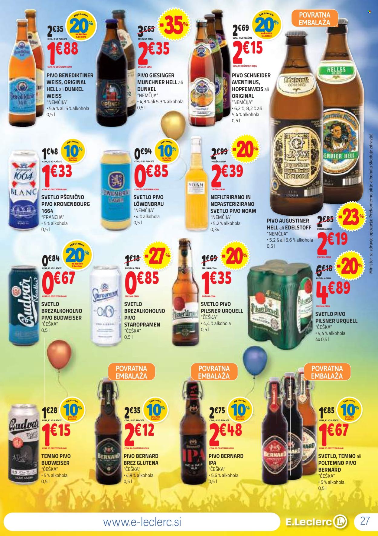 E.Leclerc katalog - 12.6.2024 - 22.6.2024. Stran 27