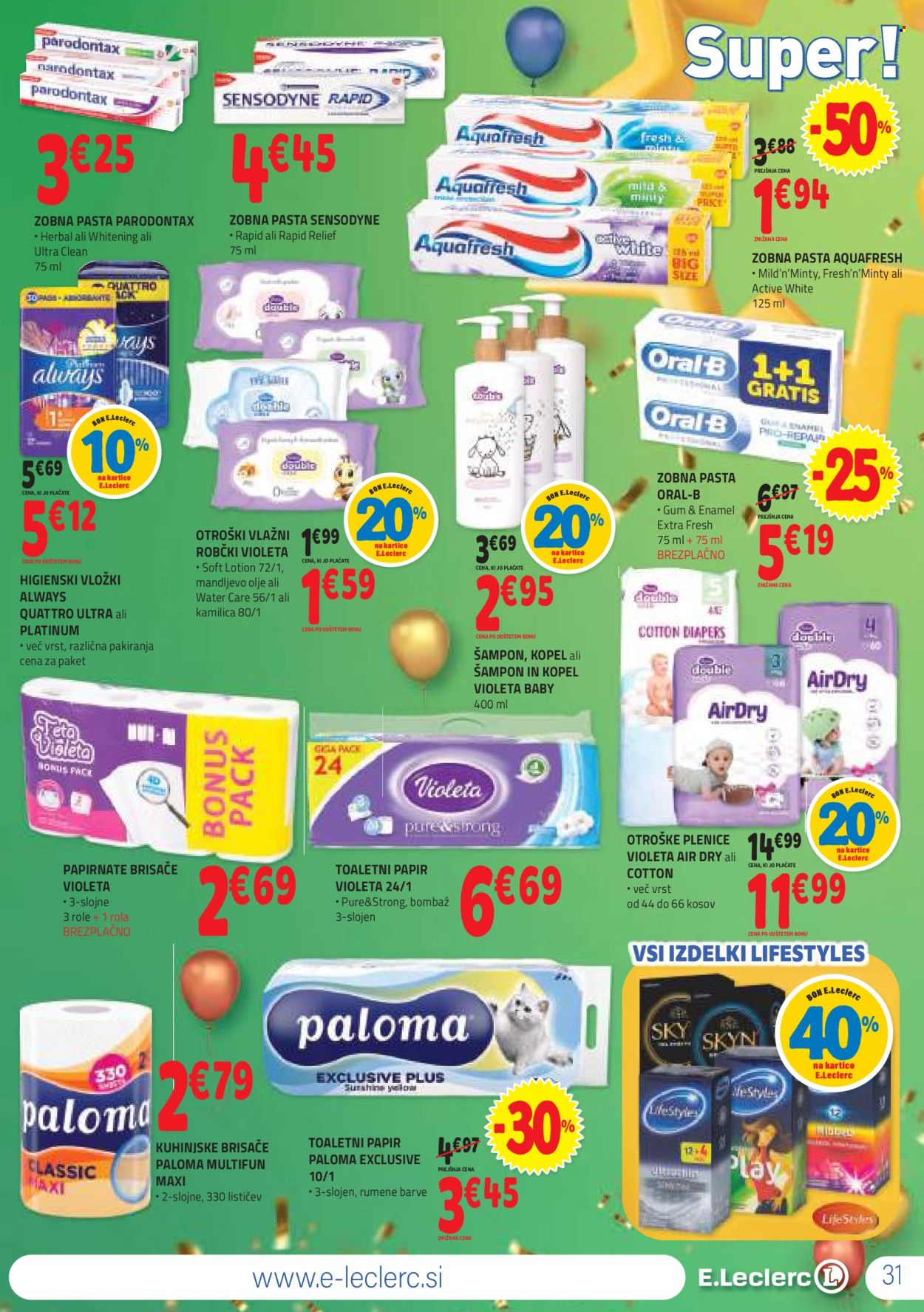 E.Leclerc katalog - 12.6.2024 - 22.6.2024. Stran 31