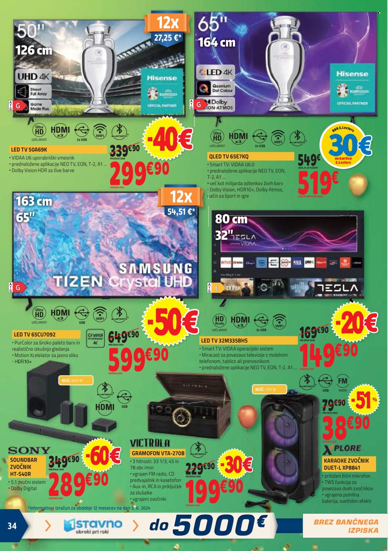 E.Leclerc katalog - 12.6.2024 - 22.6.2024. Stran 34