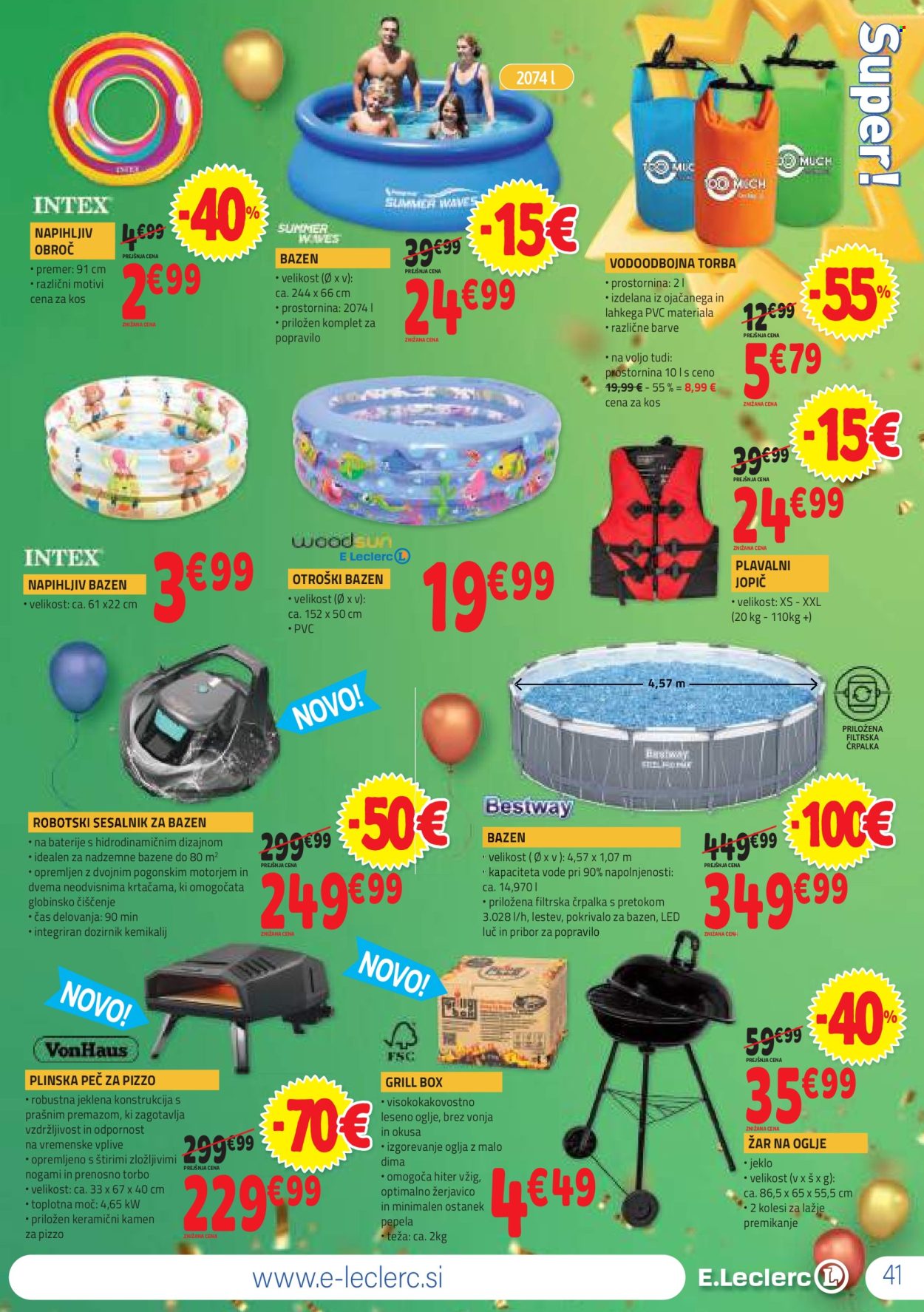 E.Leclerc katalog - 12.6.2024 - 22.6.2024. Stran 41