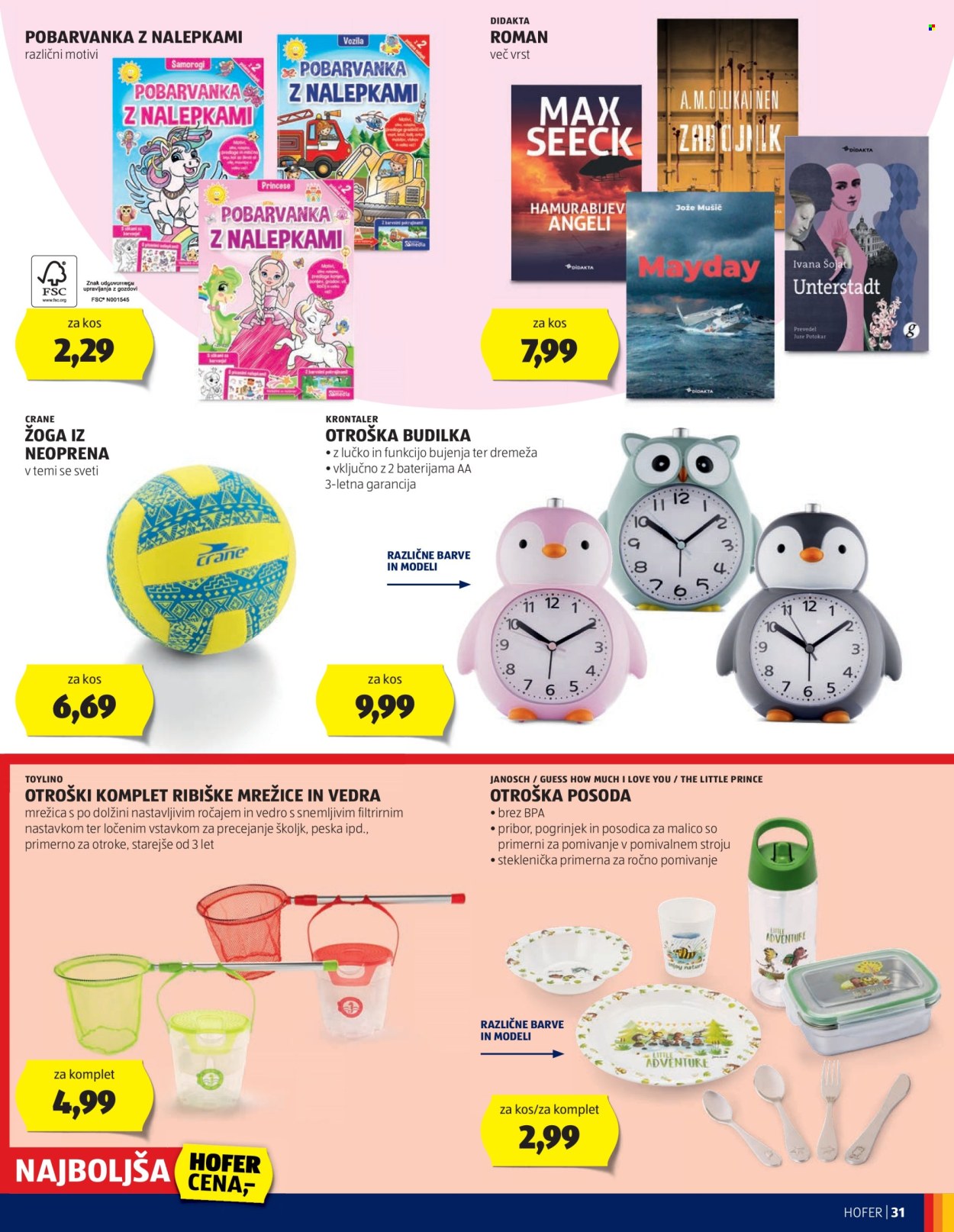 Hofer katalog - 13.6.2024 - 22.6.2024. Stran 31