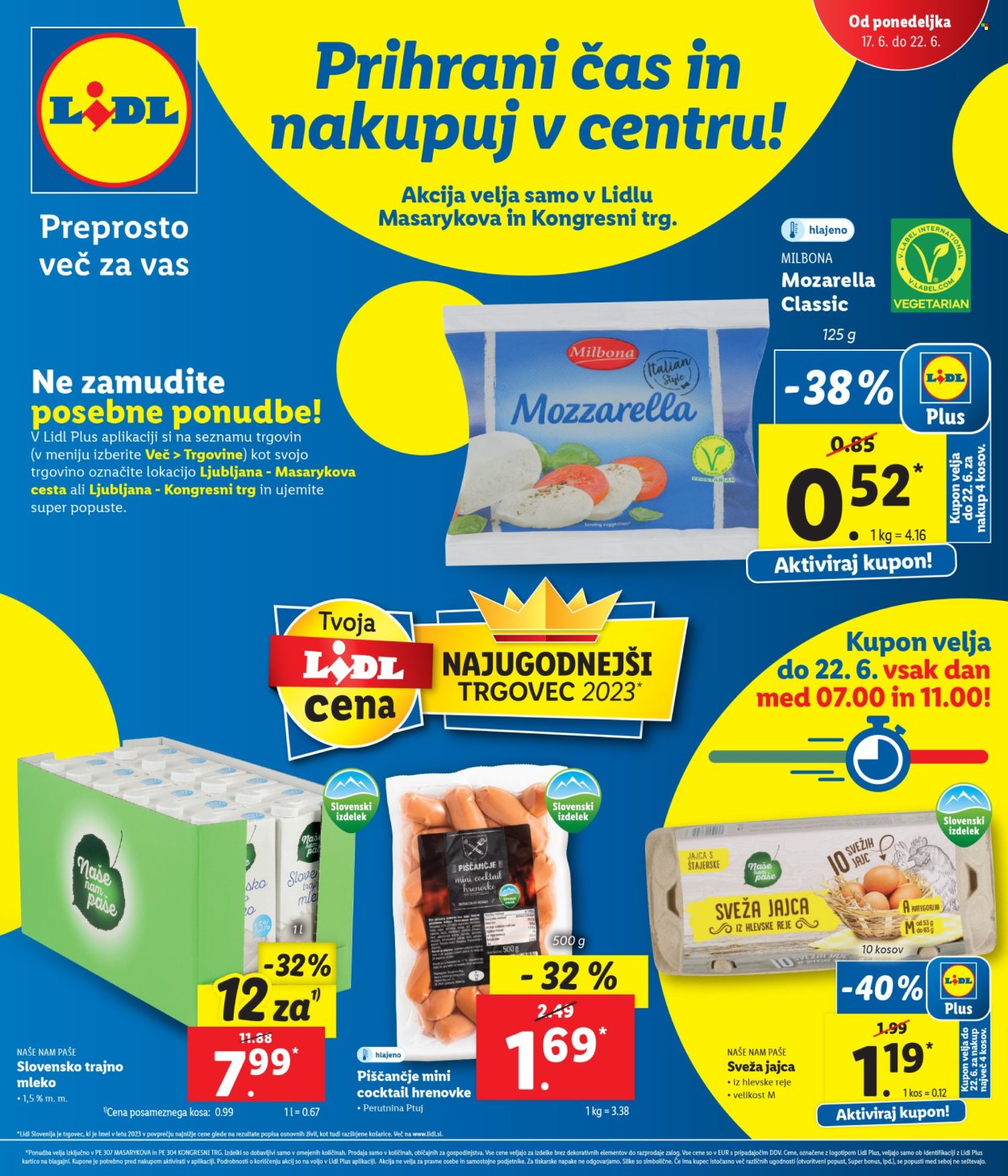 Lidl katalog - 17.6.2024 - 22.6.2024. Stran 1