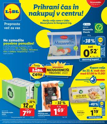 Lidl katalog - 17.6.2024 - 22.6.2024.