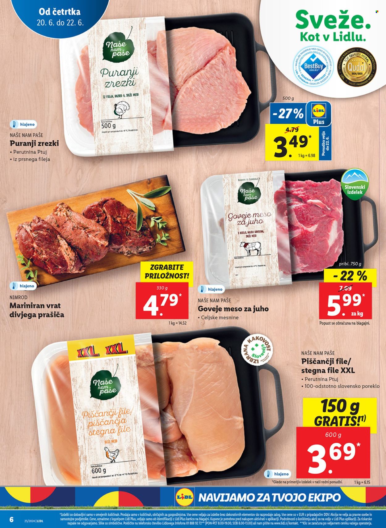 Lidl katalog - 20.6.2024 - 26.6.2024. Stran 6