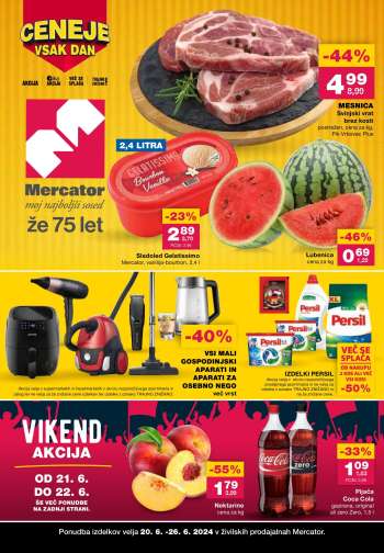 Mercator katalog - 20.6.2024 - 26.6.2024.