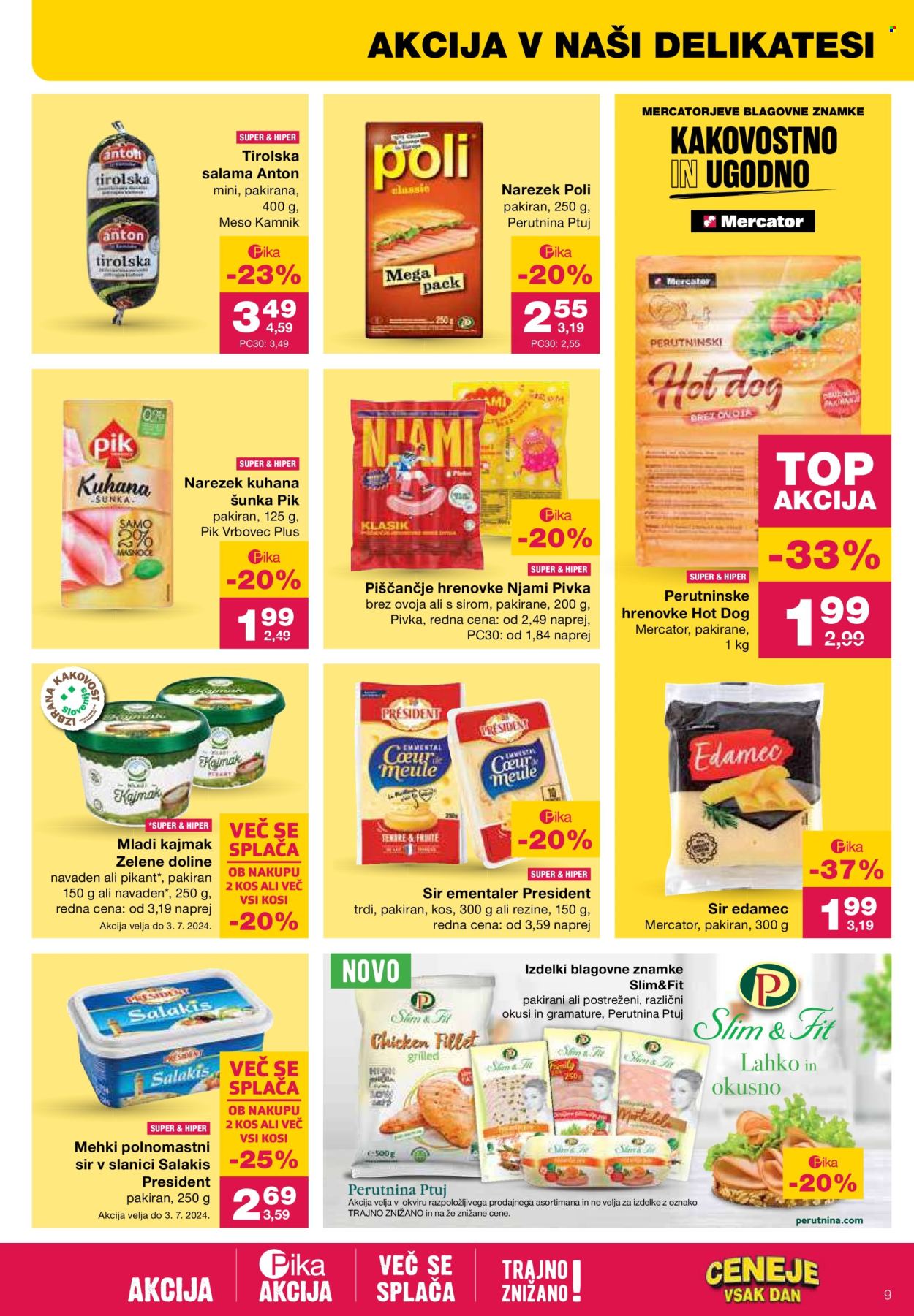Mercator katalog - 20.6.2024 - 26.6.2024. Stran 9