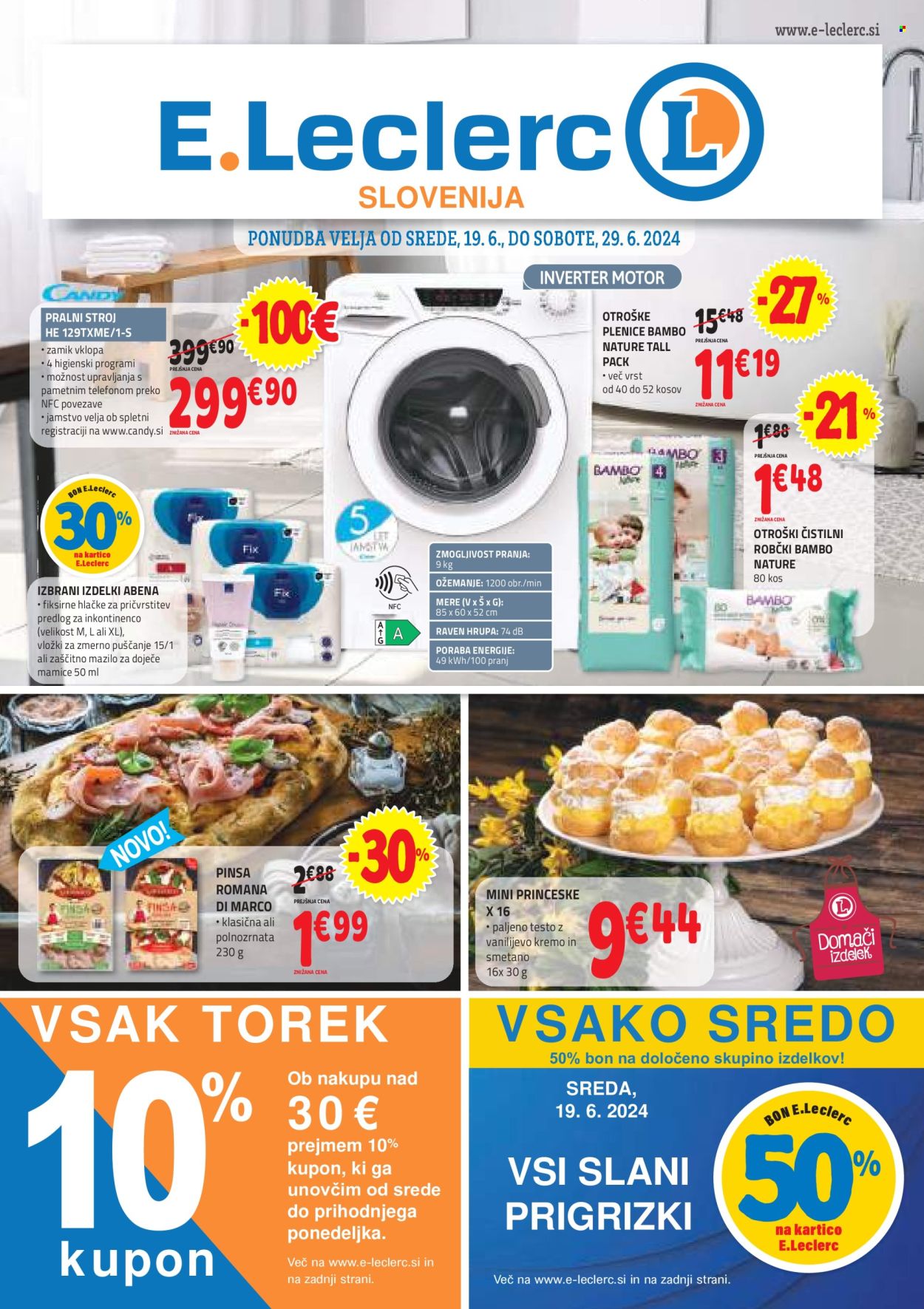 E.Leclerc katalog - 19.6.2024 - 29.6.2024. Stran 1
