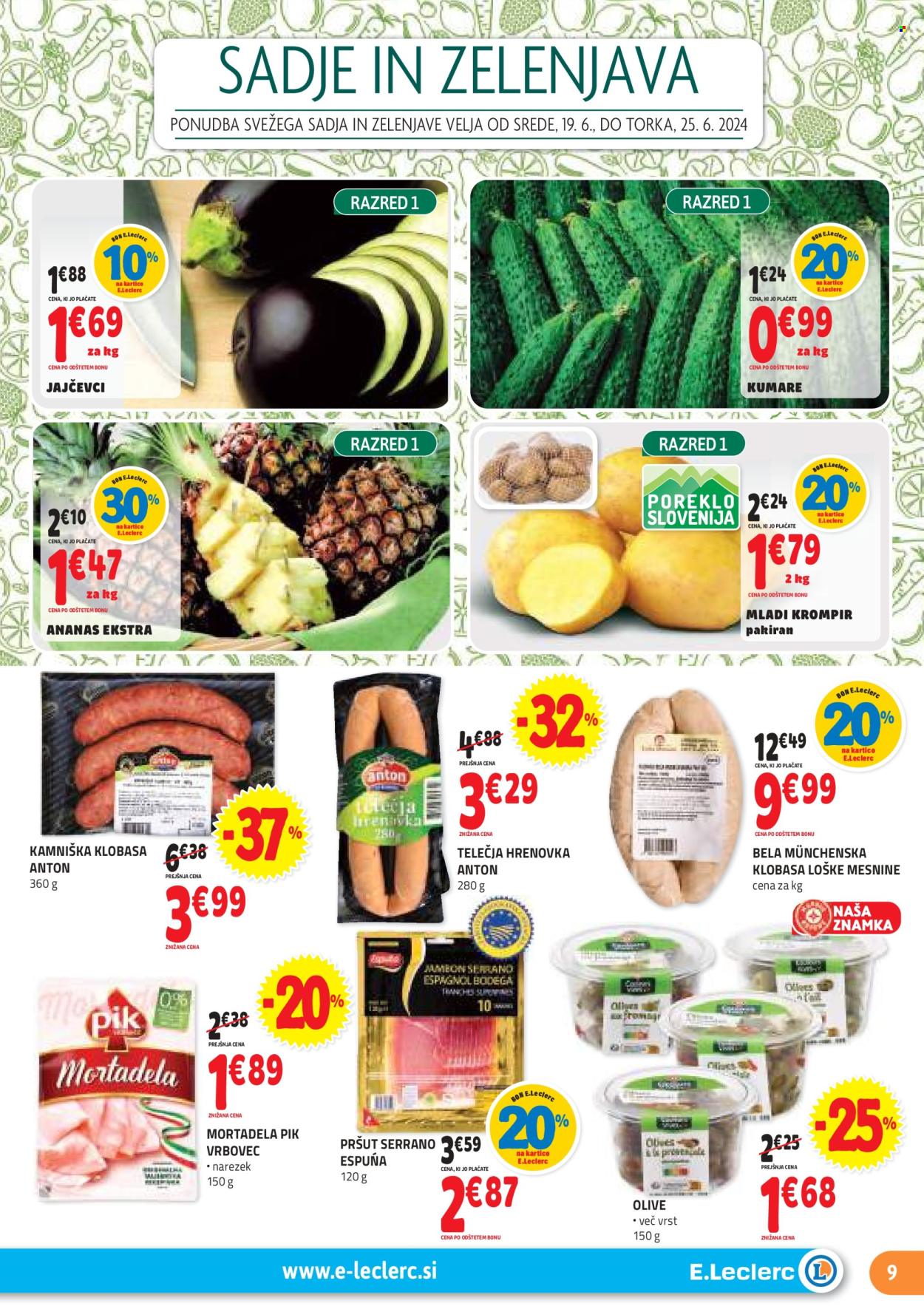 E.Leclerc katalog - 19.6.2024 - 29.6.2024. Stran 9