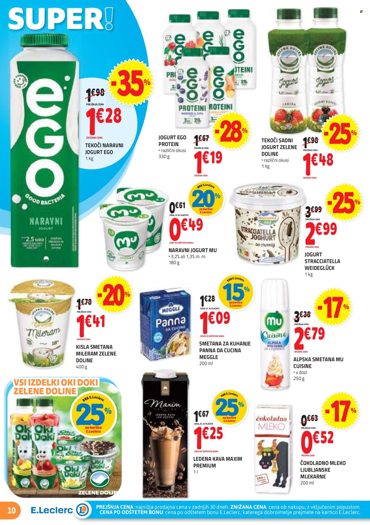 E.Leclerc katalog - 19.6.2024 - 29.6.2024. Stran 10