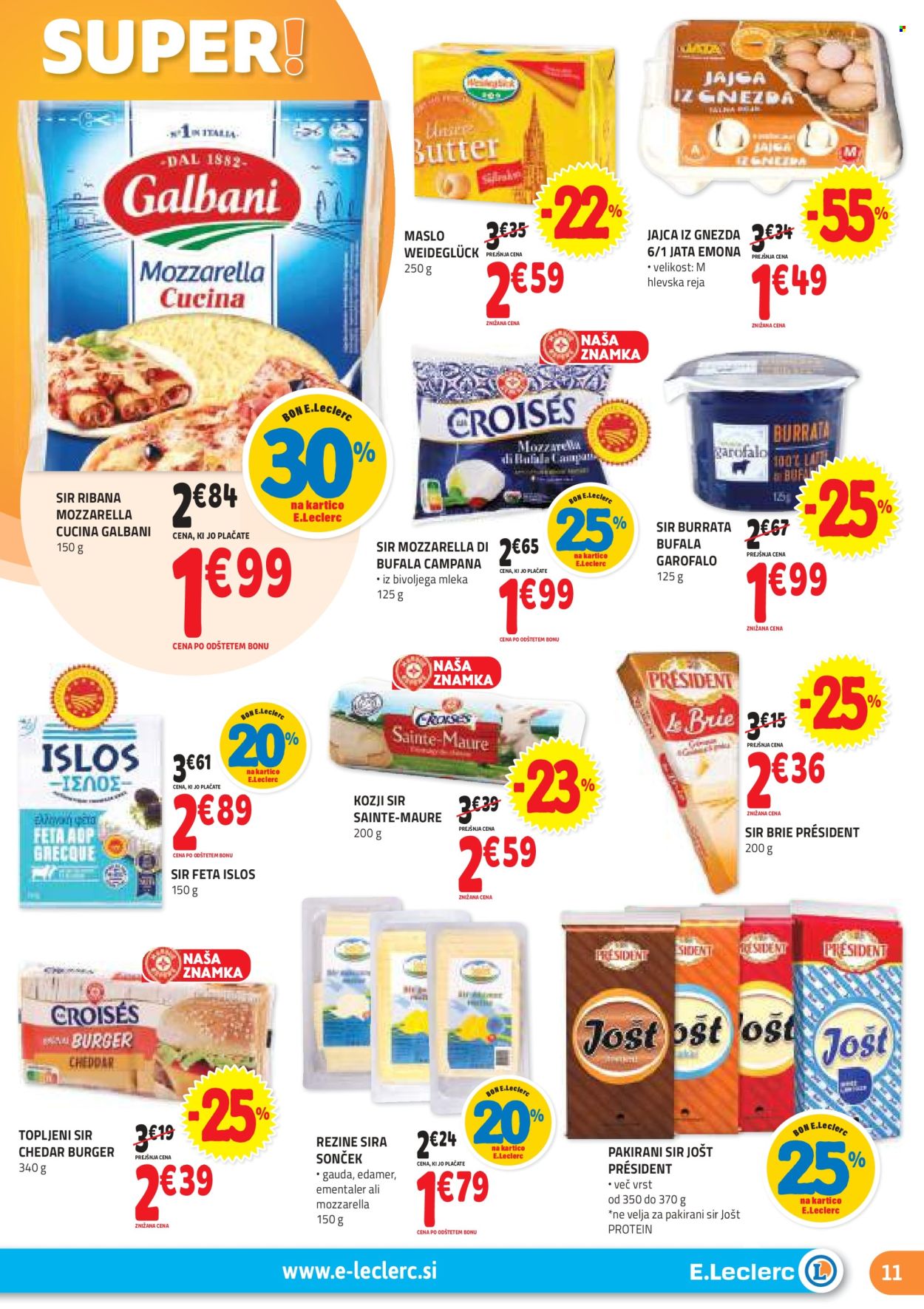 E.Leclerc katalog - 19.6.2024 - 29.6.2024. Stran 11