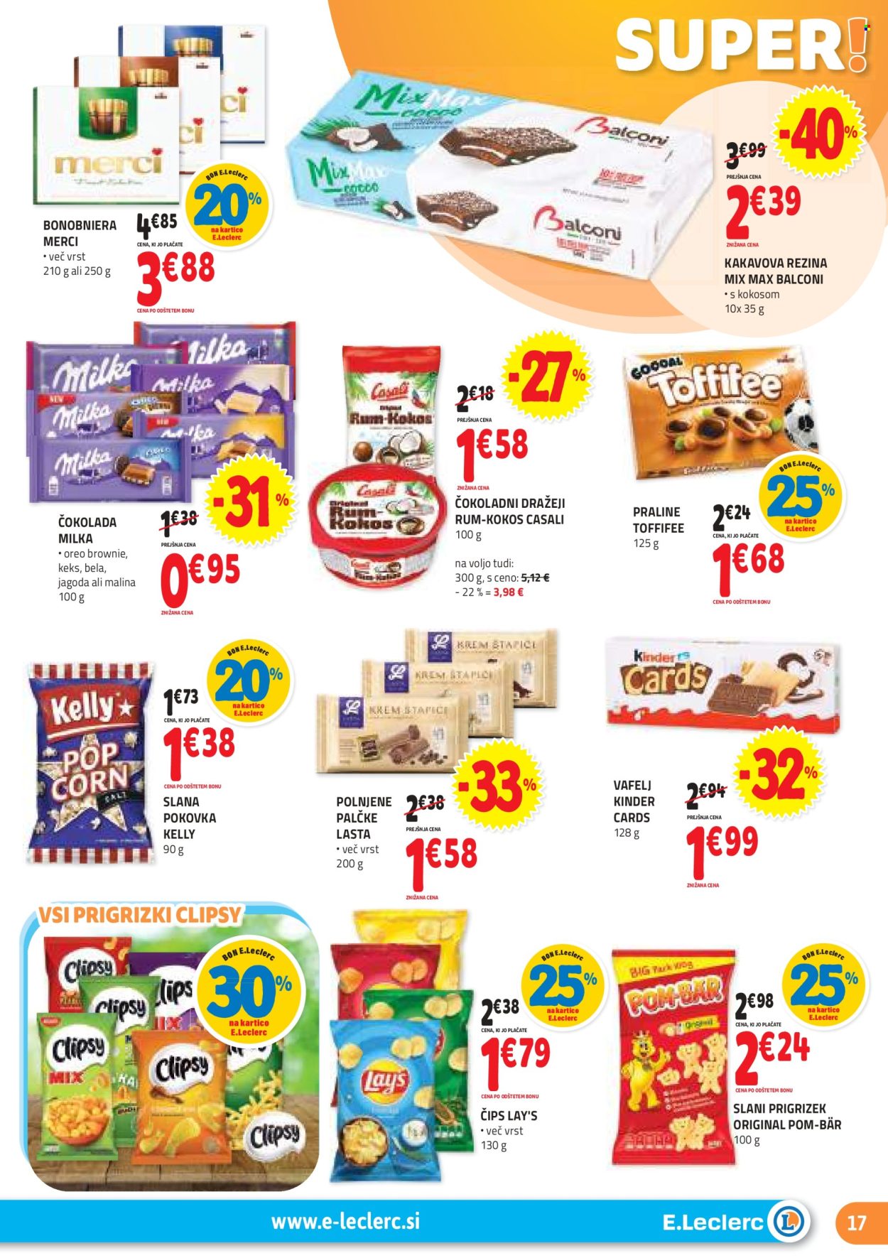 E.Leclerc katalog - 19.6.2024 - 29.6.2024. Stran 17