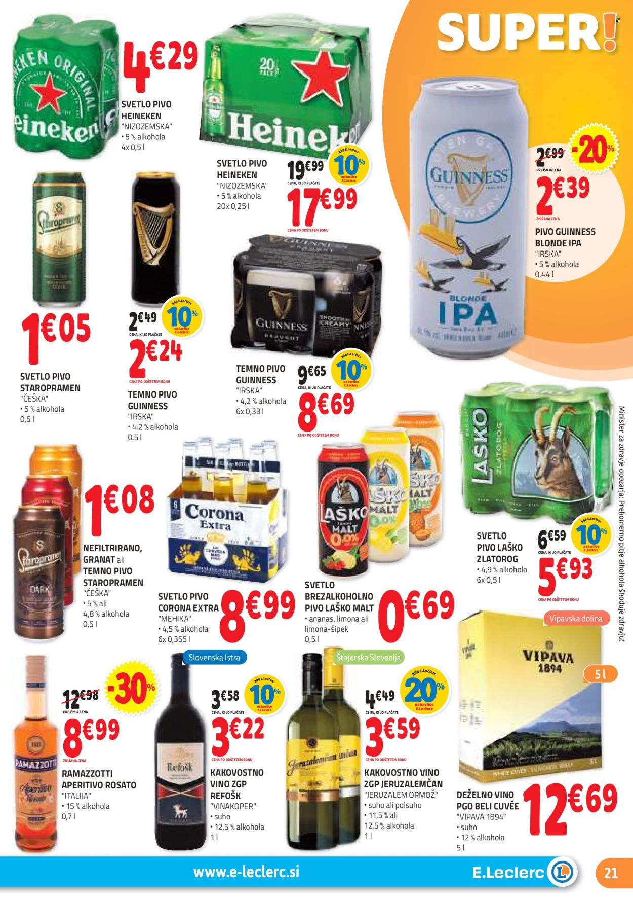 E.Leclerc katalog - 19.6.2024 - 29.6.2024. Stran 21