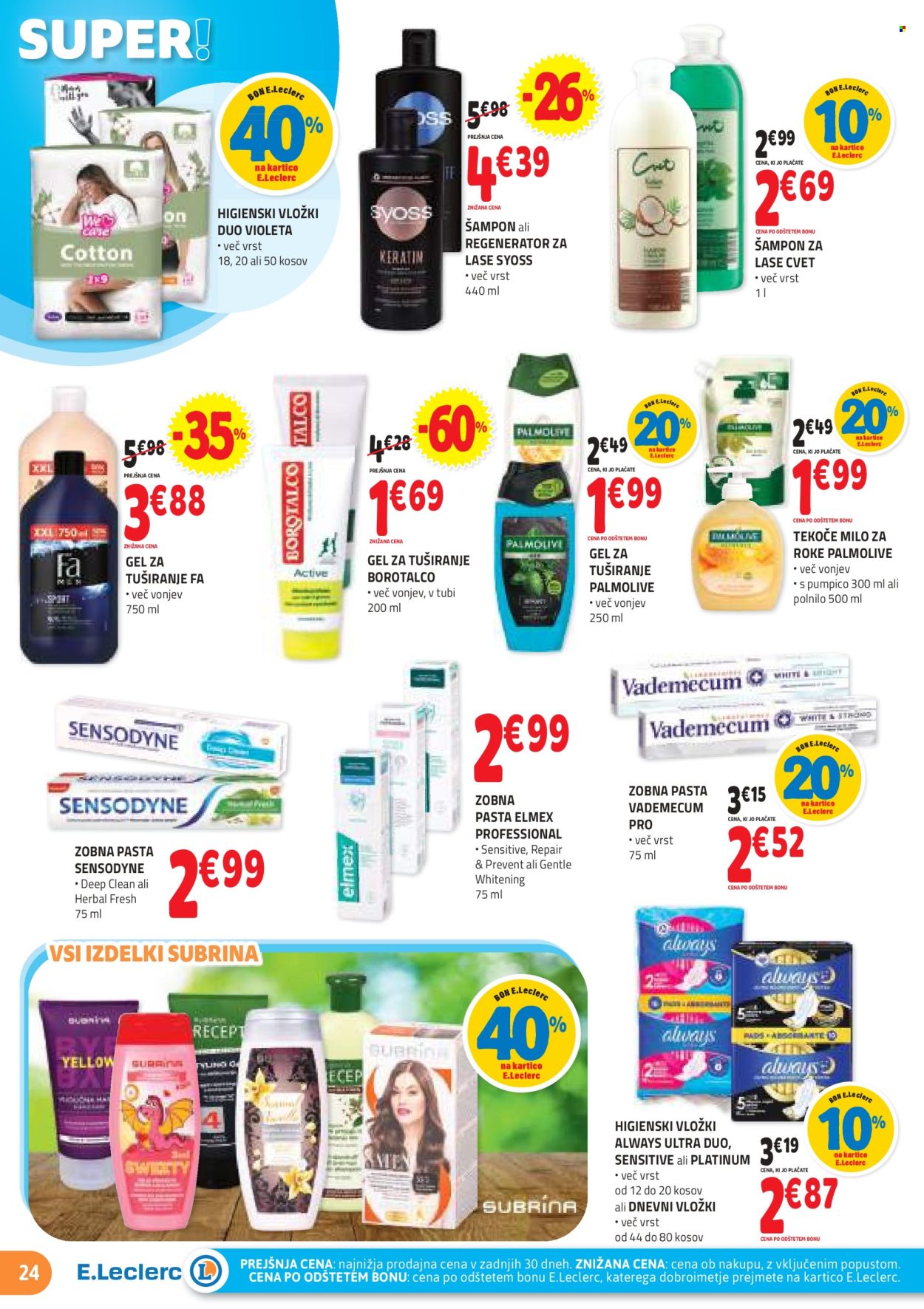 E.Leclerc katalog - 19.6.2024 - 29.6.2024. Stran 24