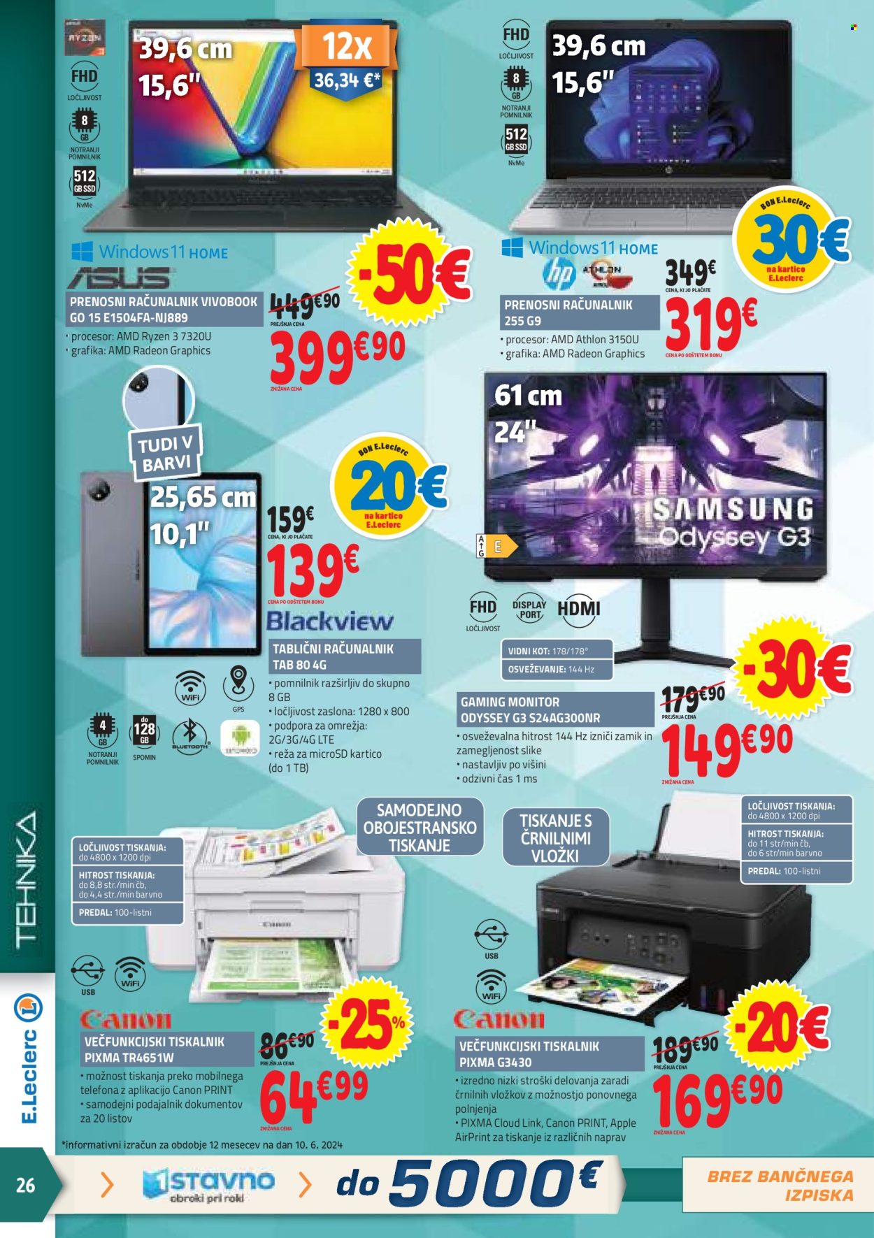 E.Leclerc katalog - 19.6.2024 - 29.6.2024. Stran 26