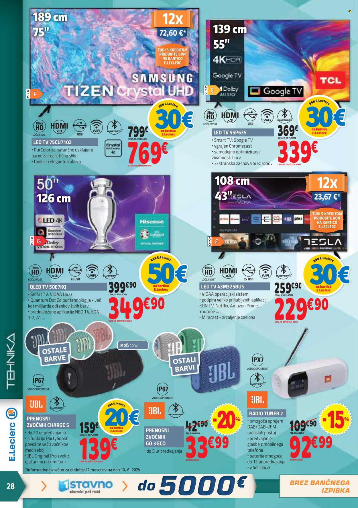 E.Leclerc katalog - 19.6.2024 - 29.6.2024. Stran 28