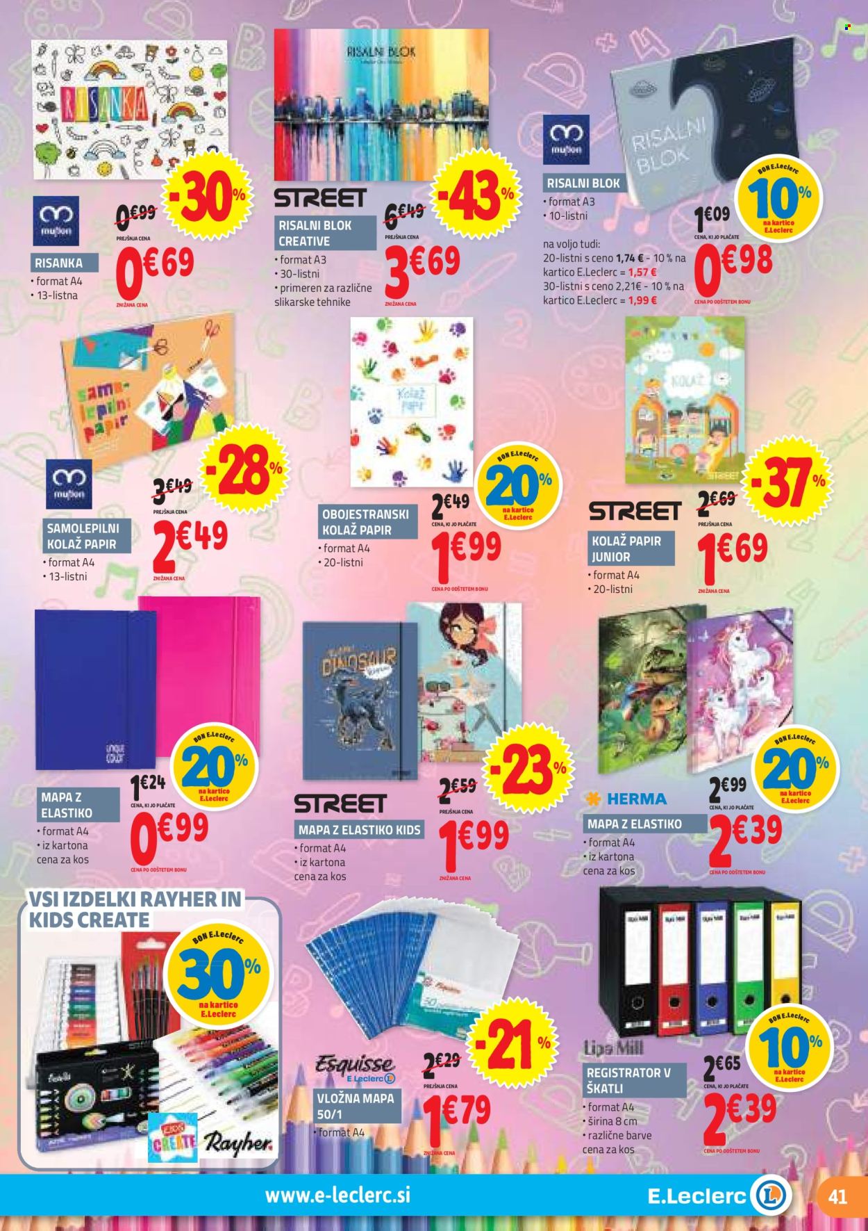 E.Leclerc katalog - 19.6.2024 - 29.6.2024. Stran 41