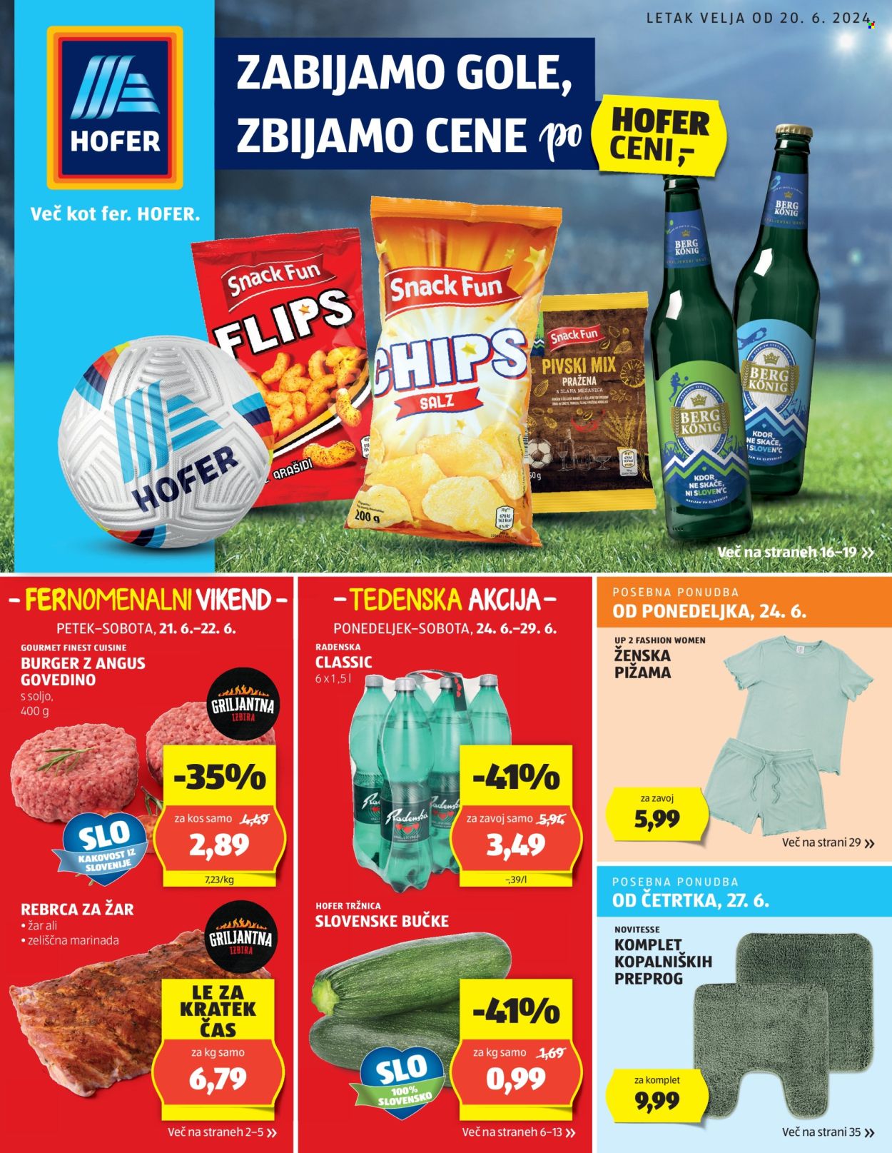 Hofer katalog - 20.6.2024 - 29.6.2024. Stran 1