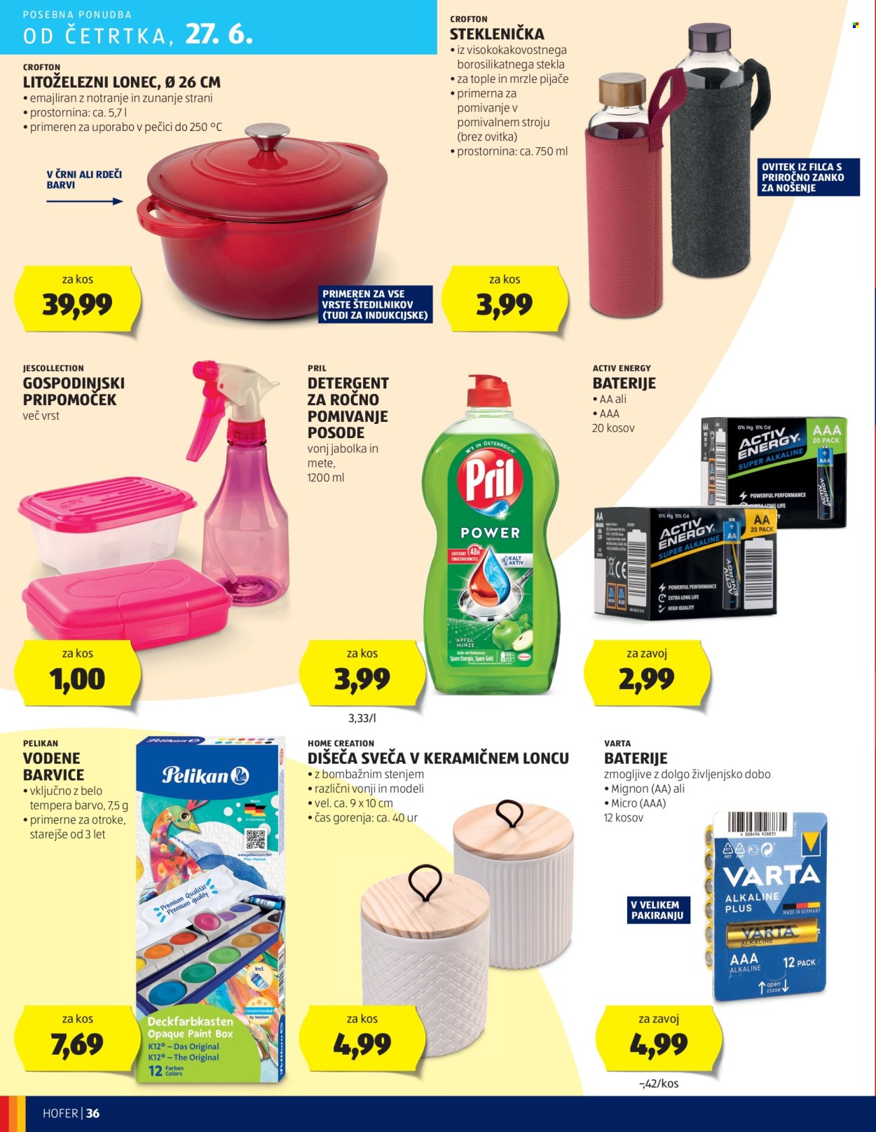 Hofer katalog - 20.6.2024 - 29.6.2024. Stran 36