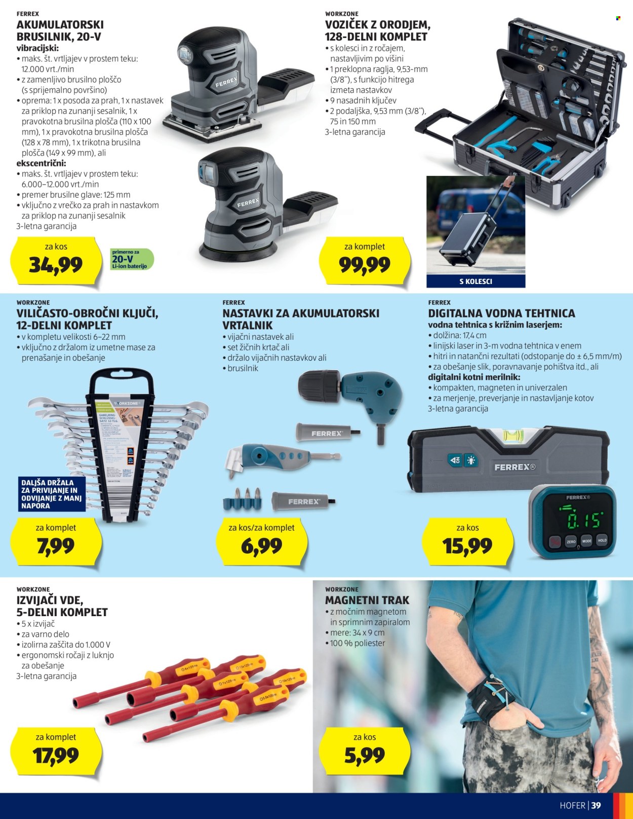 Hofer katalog - 20.6.2024 - 29.6.2024. Stran 39