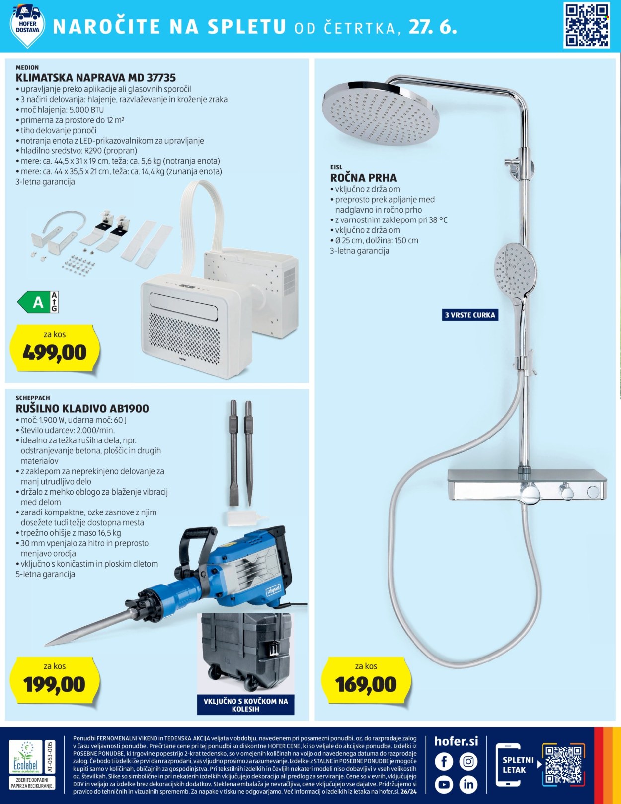 Hofer katalog - 20.6.2024 - 29.6.2024. Stran 40