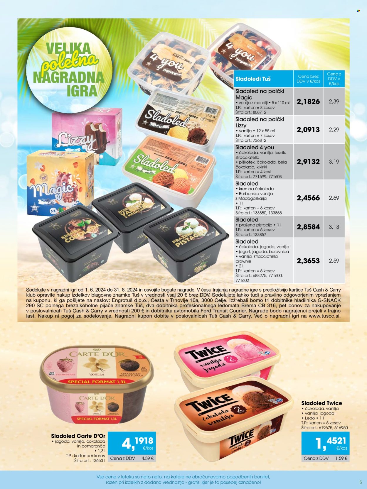 Tuš Cash & Carry katalog - 20.6.2024 - 11.7.2024. Stran 5