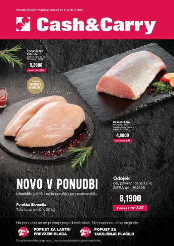 Mercator Cash & Carry katalog - 24.6.2024 - 29.6.2024.