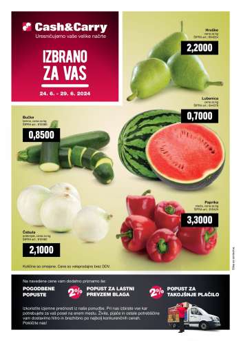 Mercator Cash & Carry katalog - 24.6.2024 - 29.6.2024.