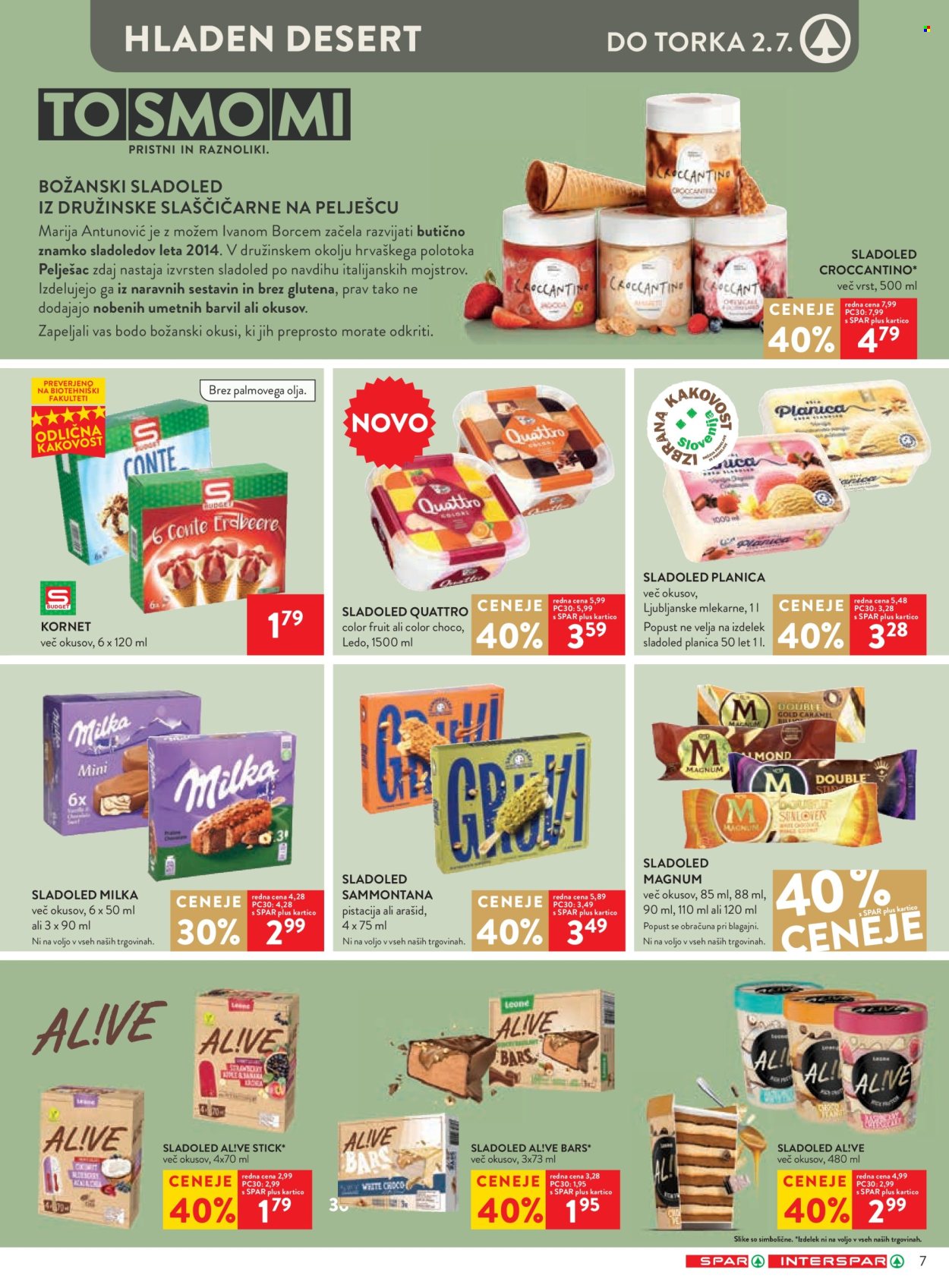 SPAR katalog - 26.6.2024 - 9.7.2024. Stran 7