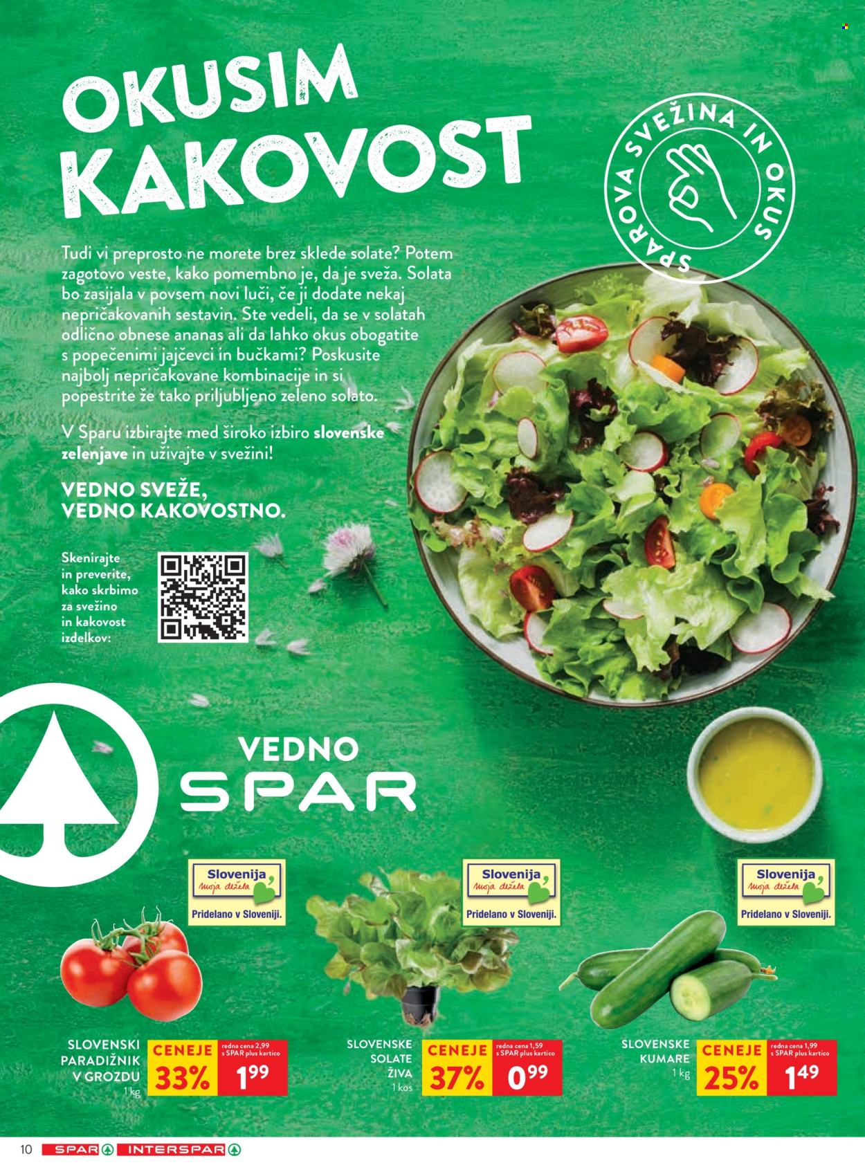 SPAR katalog - 26.6.2024 - 9.7.2024. Stran 10