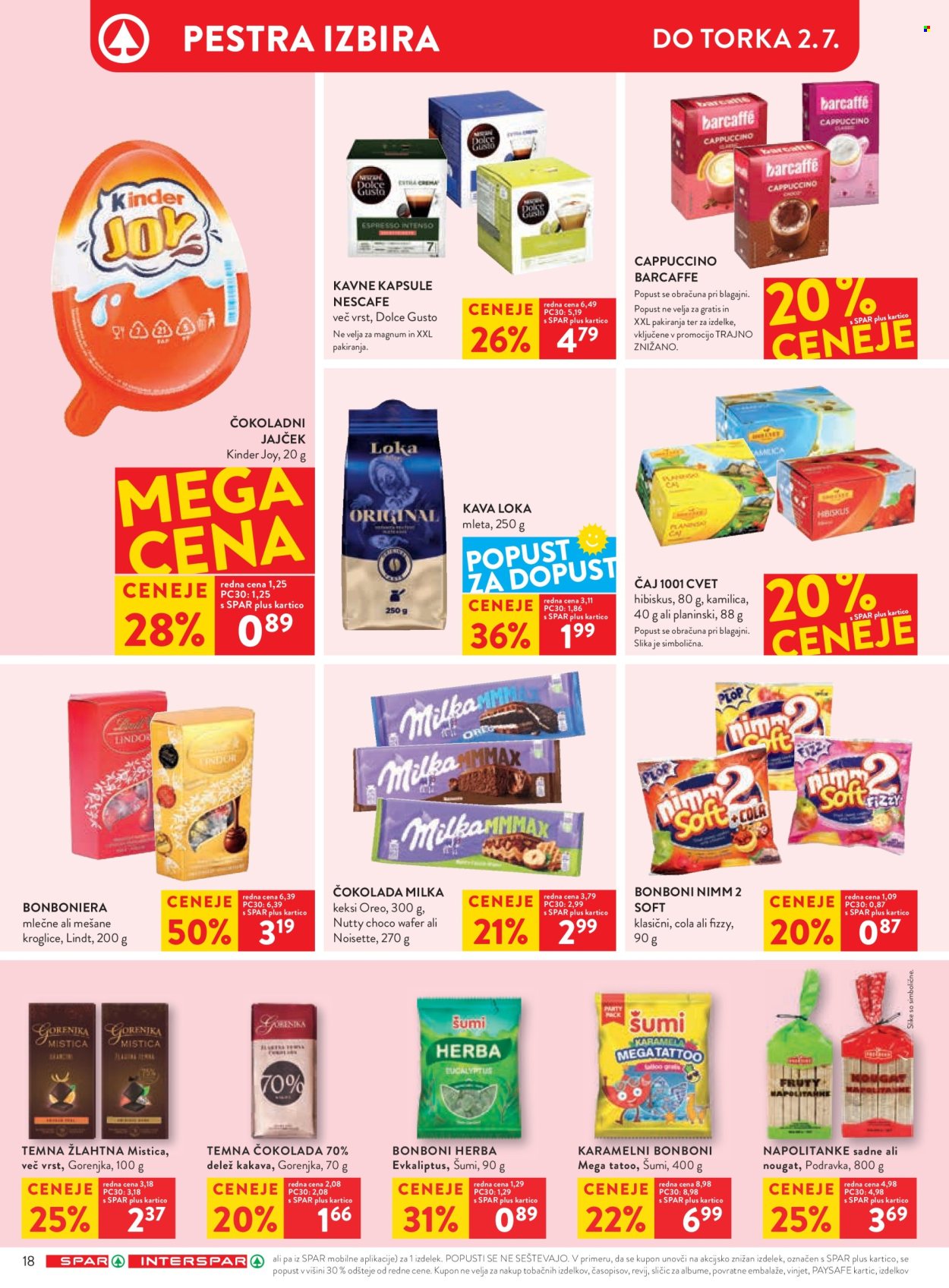 SPAR katalog - 26.6.2024 - 9.7.2024. Stran 18