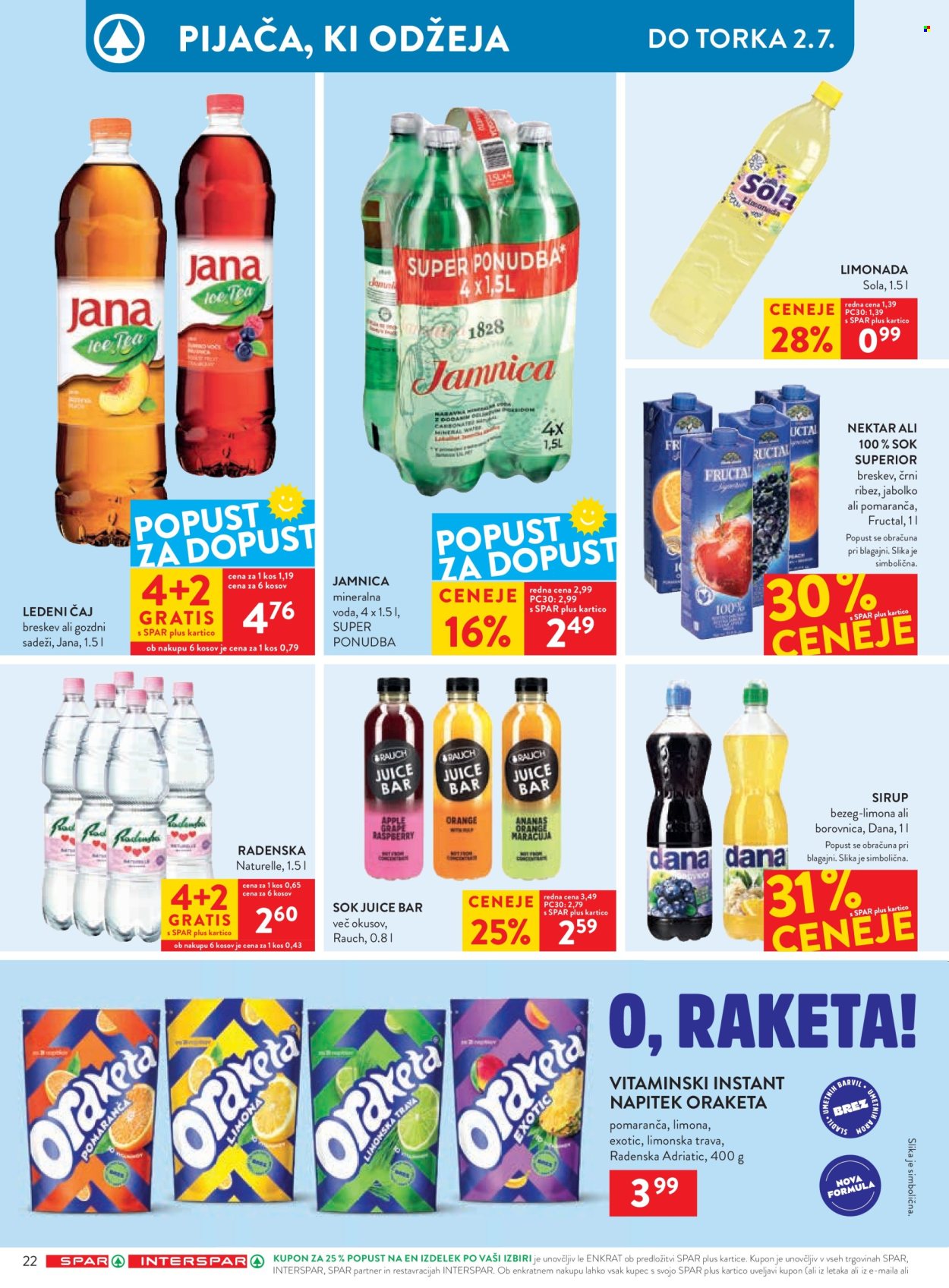 SPAR katalog - 26.6.2024 - 9.7.2024. Stran 22