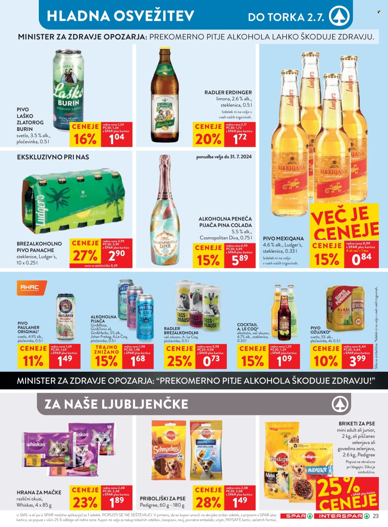 SPAR katalog - 26.6.2024 - 9.7.2024. Stran 23