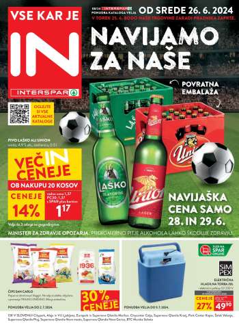INTERSPAR katalog - 26.6.2024 - 9.7.2024.