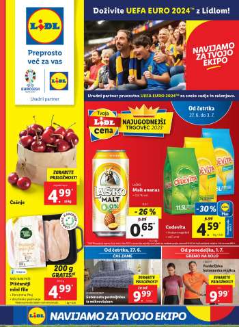 Lidl katalog - 27.6.2024 - 3.7.2024.