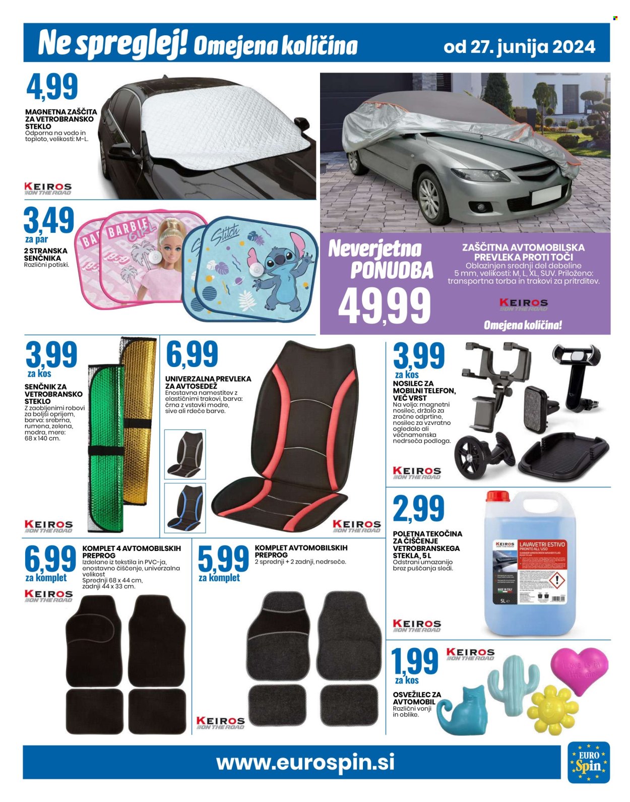 EuroSpin katalog - 27.6.2024 - 3.7.2024. Stran 15