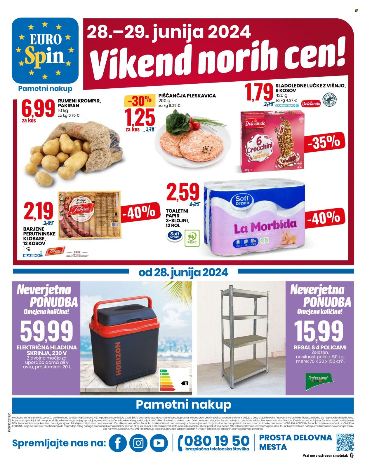 EuroSpin katalog - 27.6.2024 - 3.7.2024. Stran 16